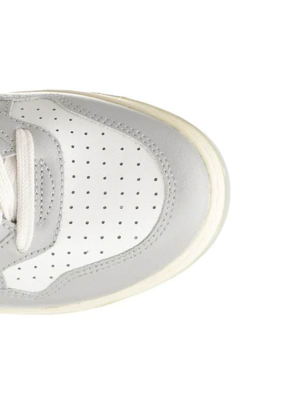 Autry Grey White Low Top Sneakers - Image 4