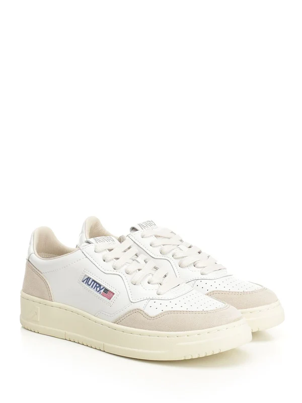Autry White Low Top Sneakers - Image 2