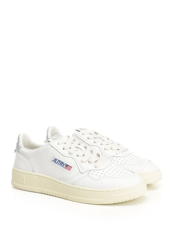 Autry White Low Top Sneakers - Image 2