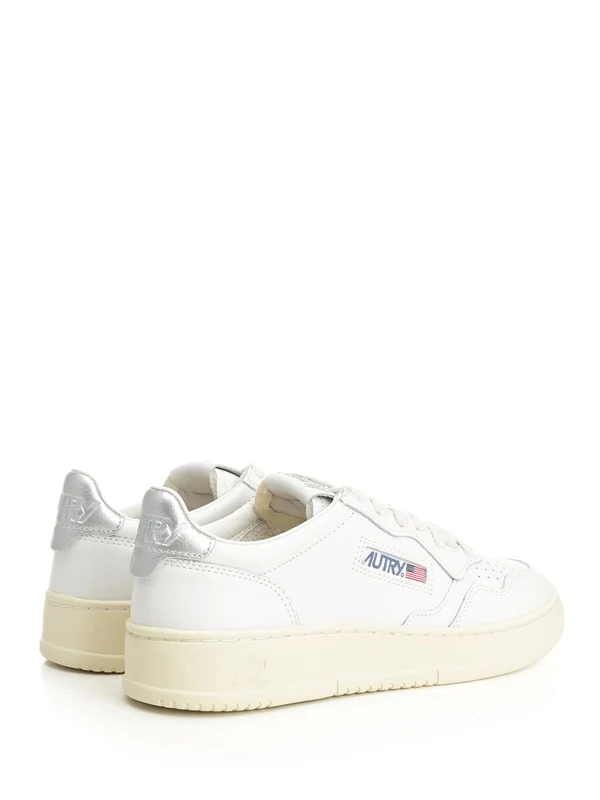Autry White Low Top Sneakers - Image 3