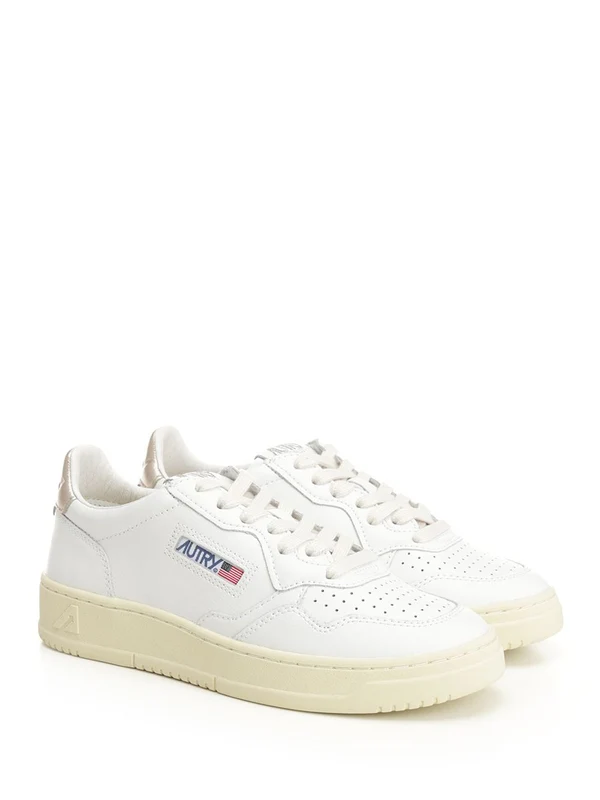 Autry White Low Top Sneakers - Image 2