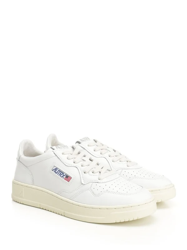 Autry White Low Top Sneakers - Image 2