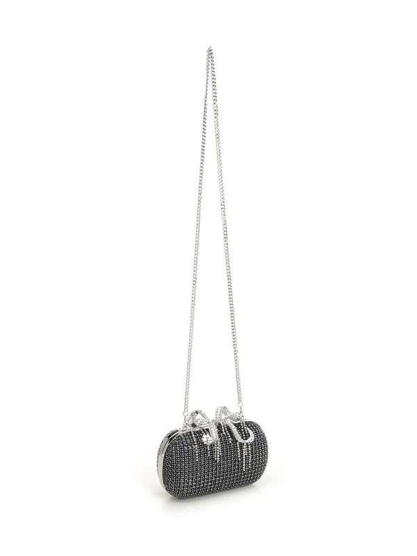 Self-Portrait Navy Clutch Bags - Image 2