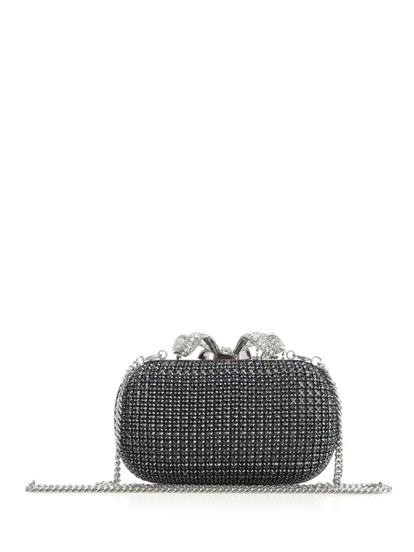 Self-Portrait Navy Clutch Bags - Image 3