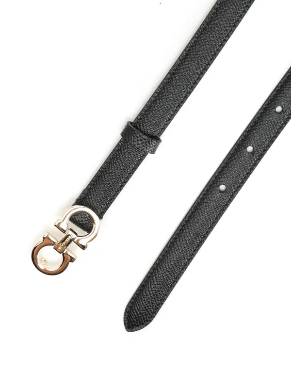 Ferragamo Black Leather Belts - Image 2