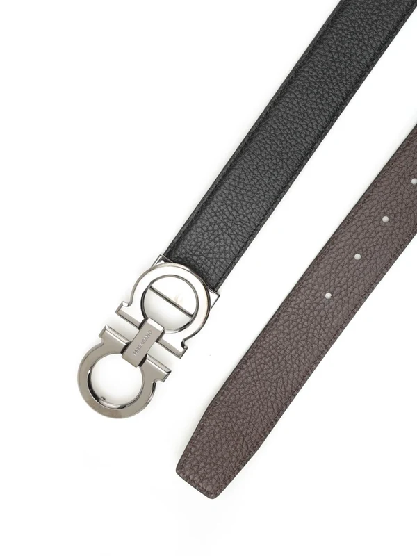 Ferragamo Black Leather Belts - Image 2