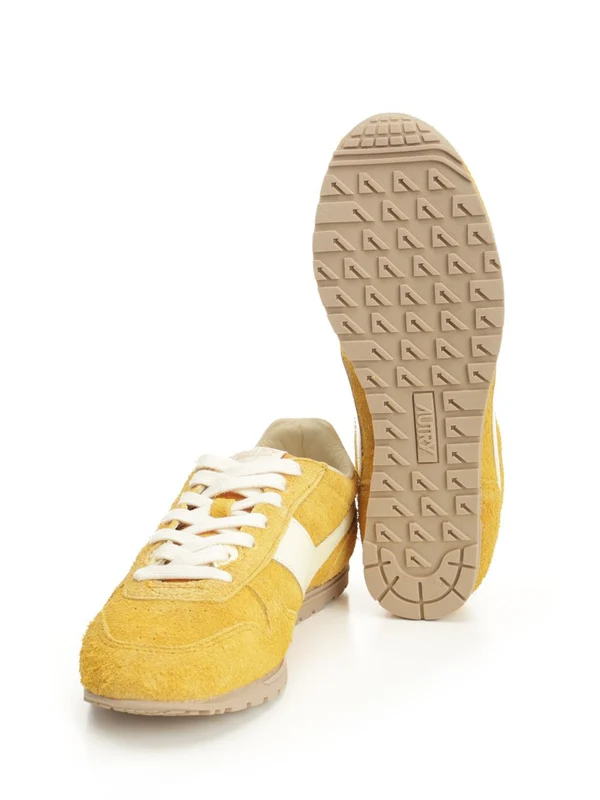 Autry Yellow Low Top Sneakers - Image 5