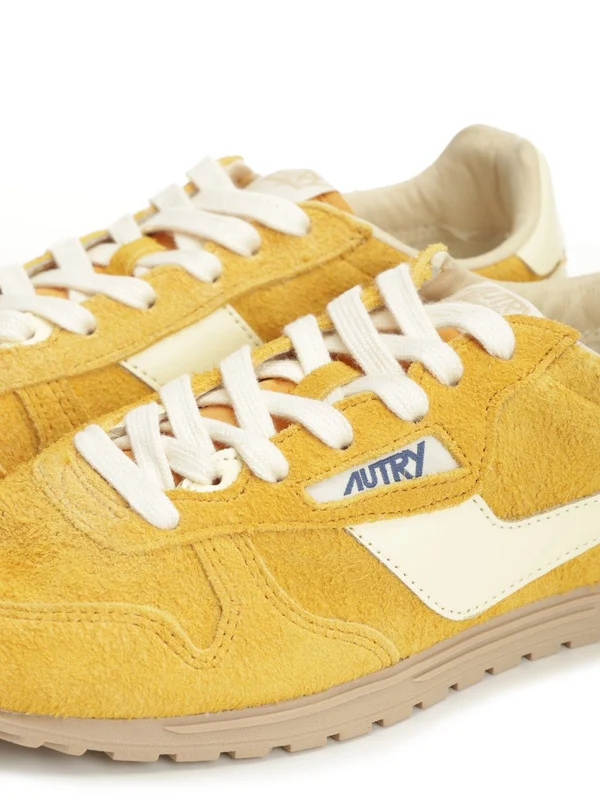 Autry Yellow Low Top Sneakers - Image 6