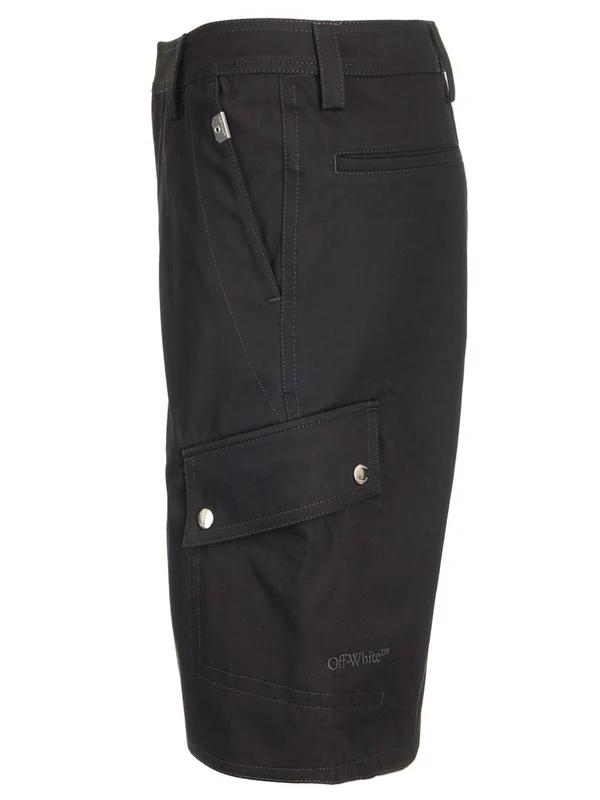 Off-White Black Shorts - Image 3