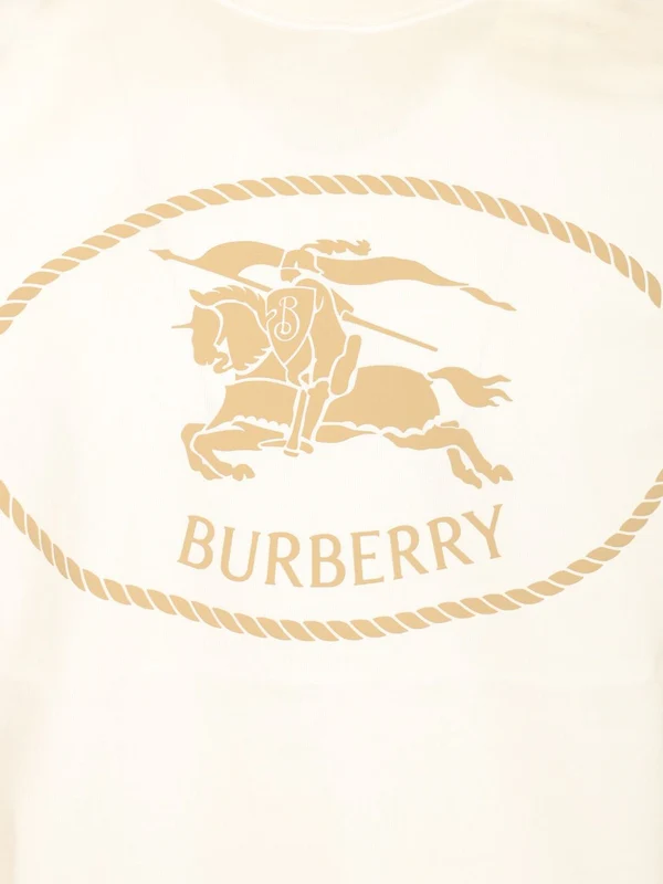 Burberry White Half Sleeve - Image 4