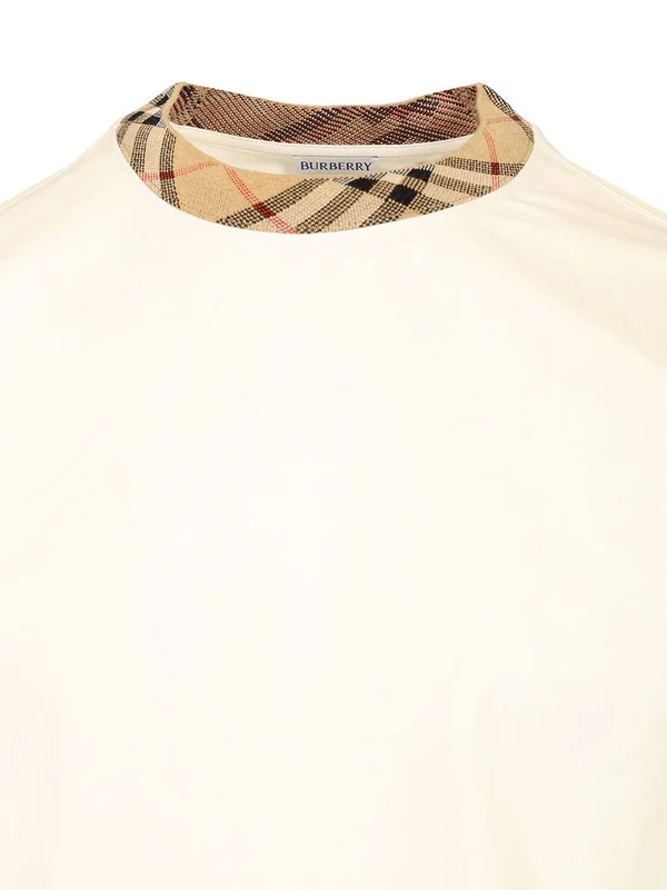 Burberry White Half Sleeve - Image 3
