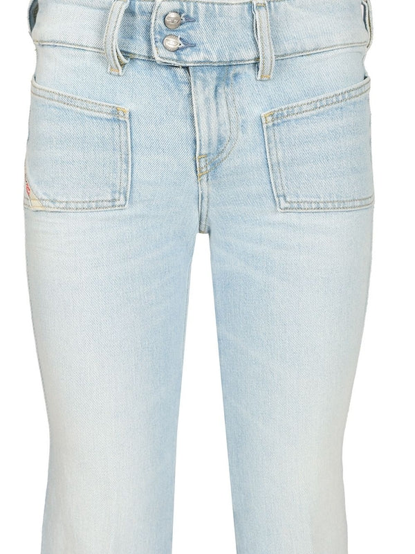 Diesel Skyblue Denim Pants - Image 3