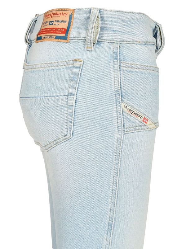 Diesel Skyblue Denim Pants - Image 4