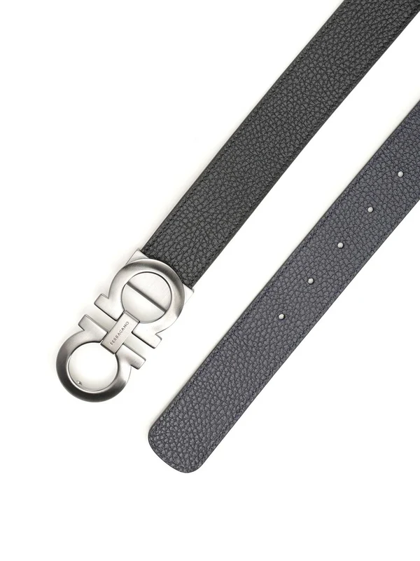 Ferragamo Black Leather Belts - Image 2