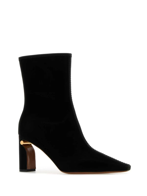 Alexander Mcqueen Black Ankle Boots - Image 2
