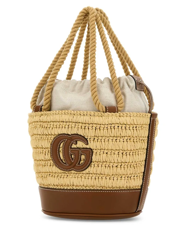 Gucci Beige Bucket Bags - Image 2