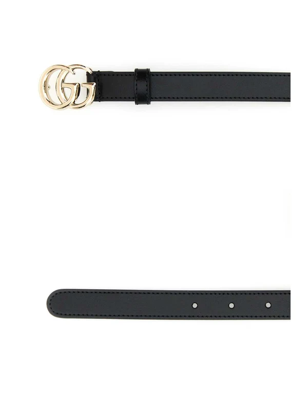 Gucci Black Leather Belts - Image 2