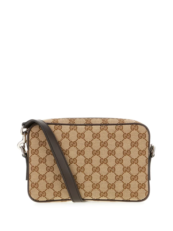 Gucci Gg Small Brown Cross Bags - Image 3
