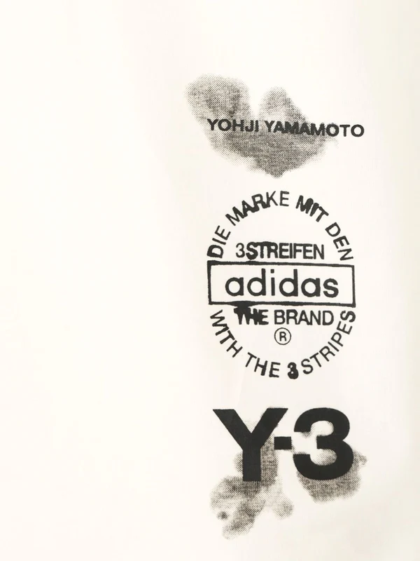 Y-3 White Half Sleeve - Image 4