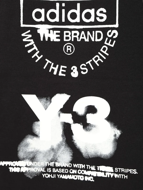 Y-3 Black Half Sleeve - Image 5