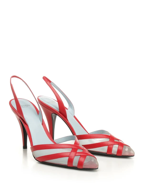 Valentino Red Sandal Heels - Image 2