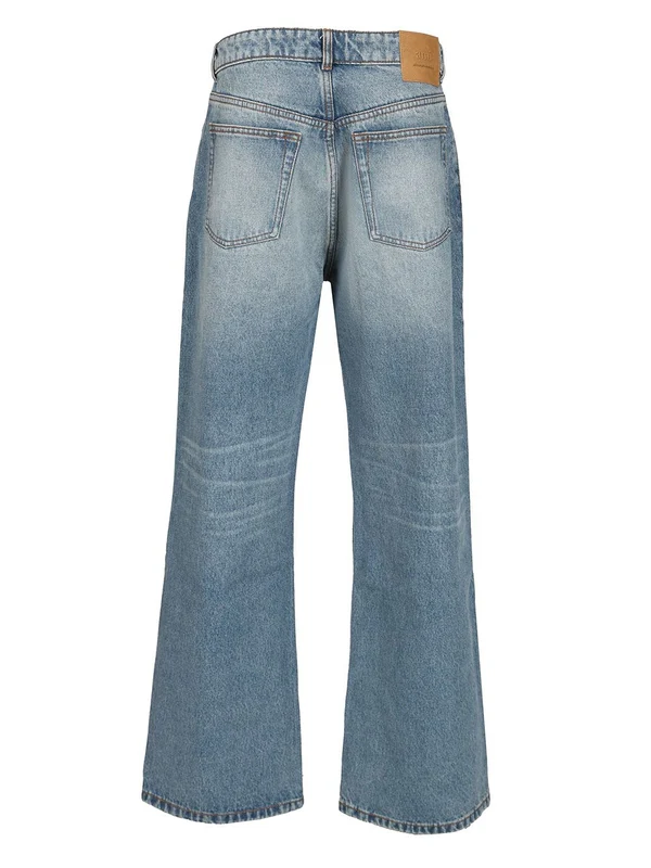 Ami Blue Denim Pants - Image 2