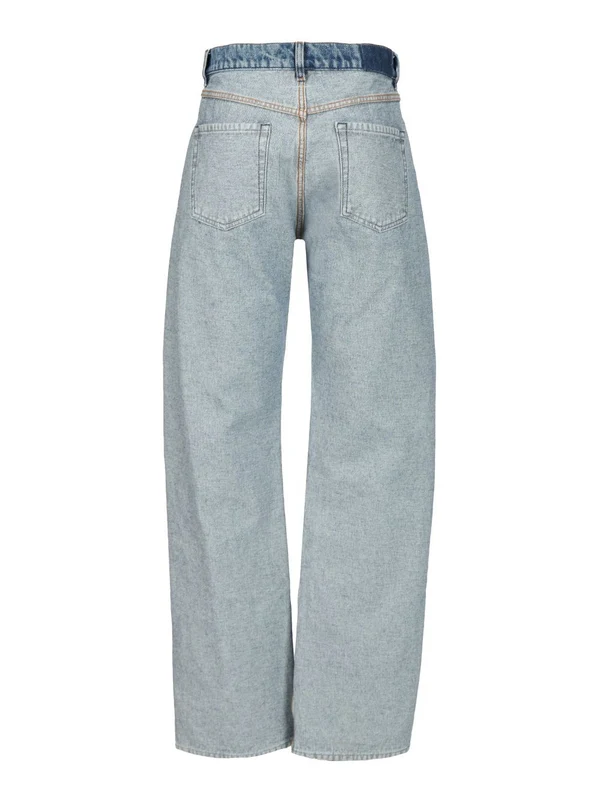Mm6 Maison Margiela Blue Denim Pants - Image 2