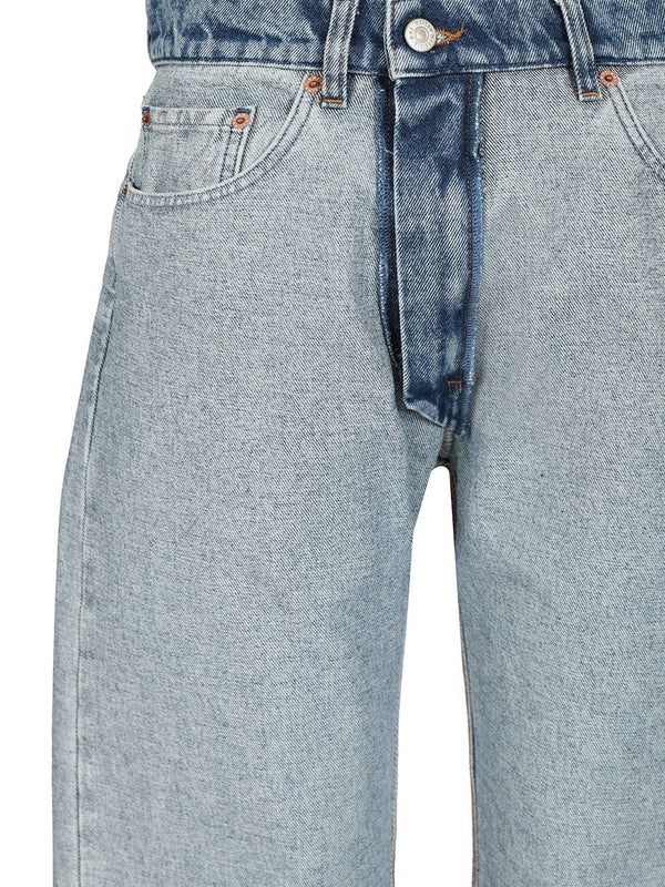 Mm6 Maison Margiela Blue Denim Pants - Image 4
