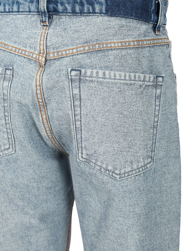 Mm6 Maison Margiela Blue Denim Pants - Image 5
