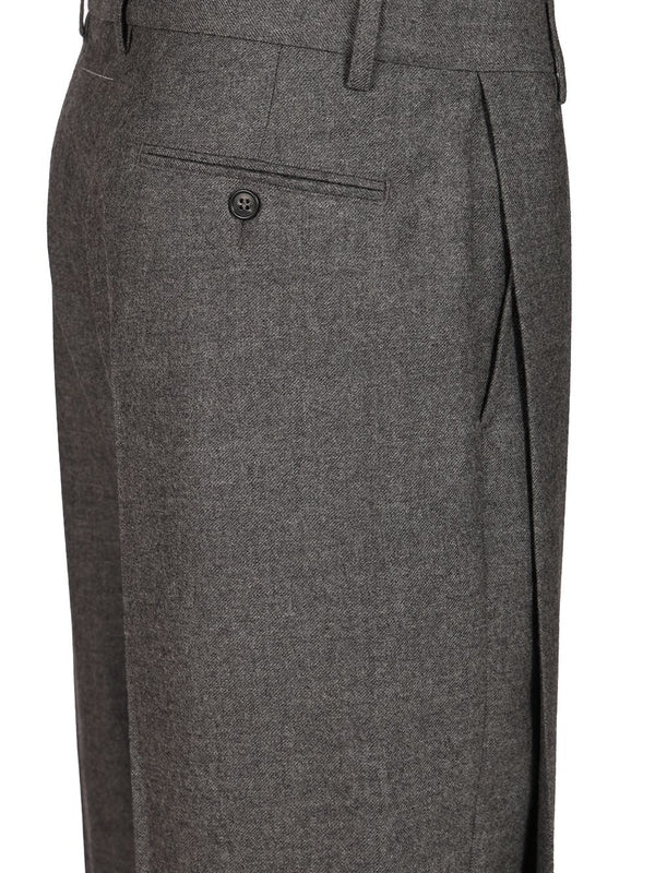 Mm6 Maison Margiela Grey Tailored Pants - Image 5