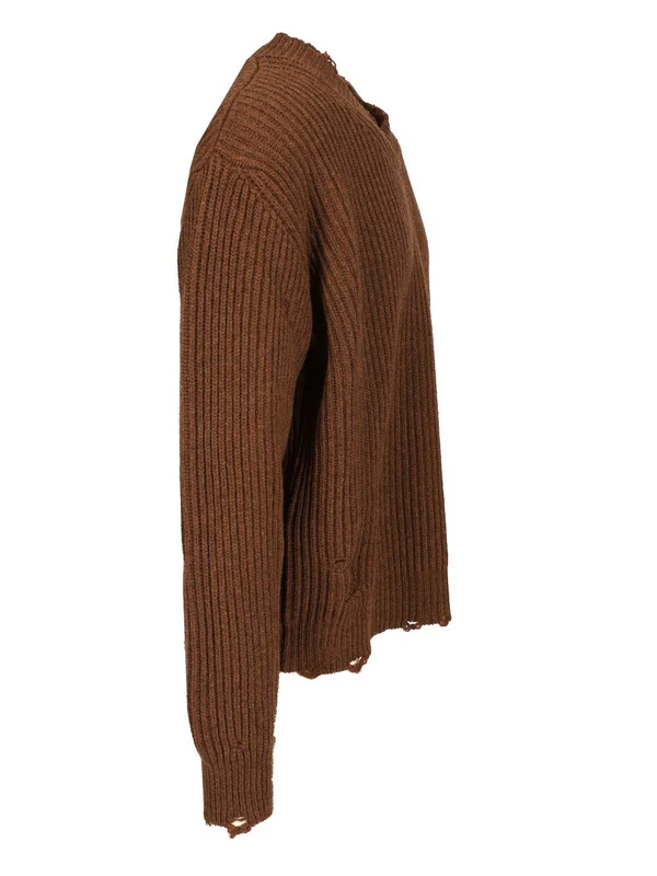 Mm6 Maison Margiela Brown Knitted - Image 3