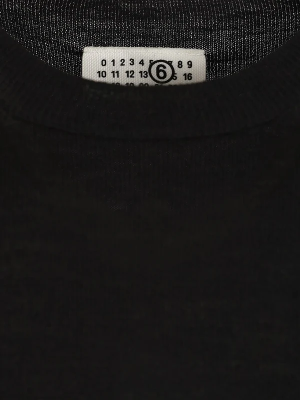 Mm6 Maison Margiela Black Knitted - Image 4