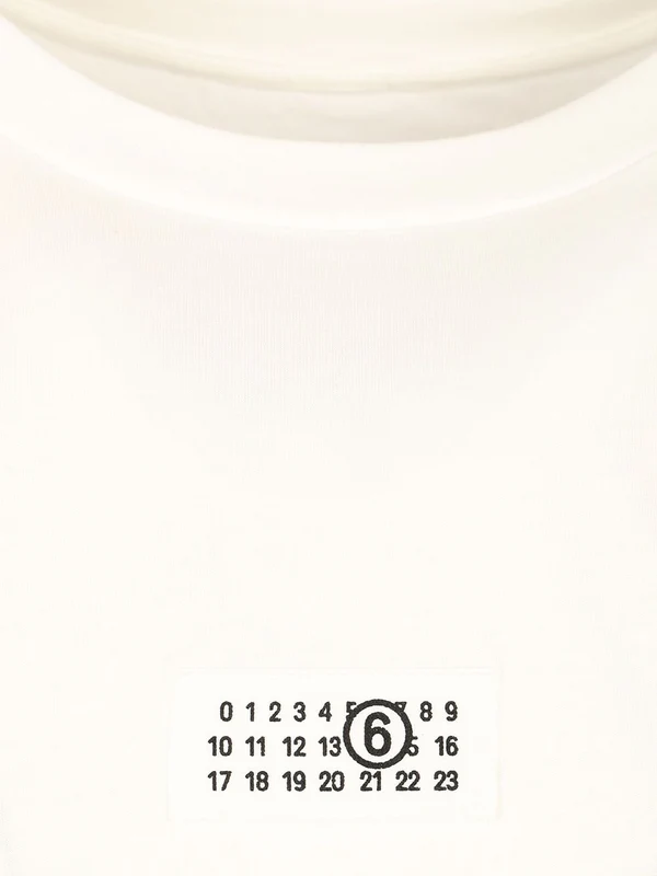 Mm6 Maison Margiela White Half Sleeve - Image 3
