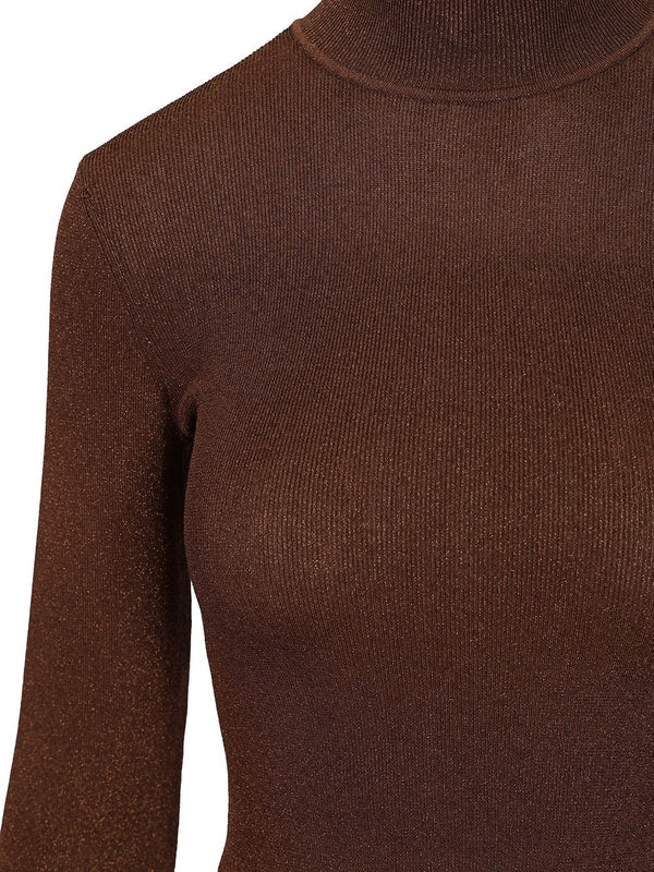 Self-Portrait Brown Knitted - Image 4