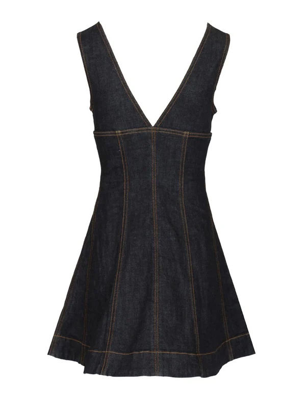 Self-Portrait Blue Mini Dress - Image 2