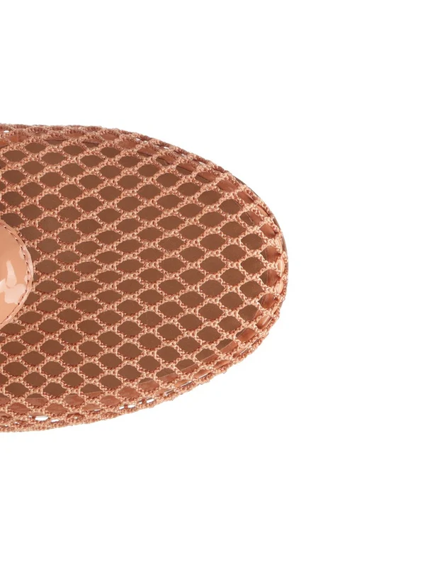 Alaia Pink Flat Shoes - Image 4