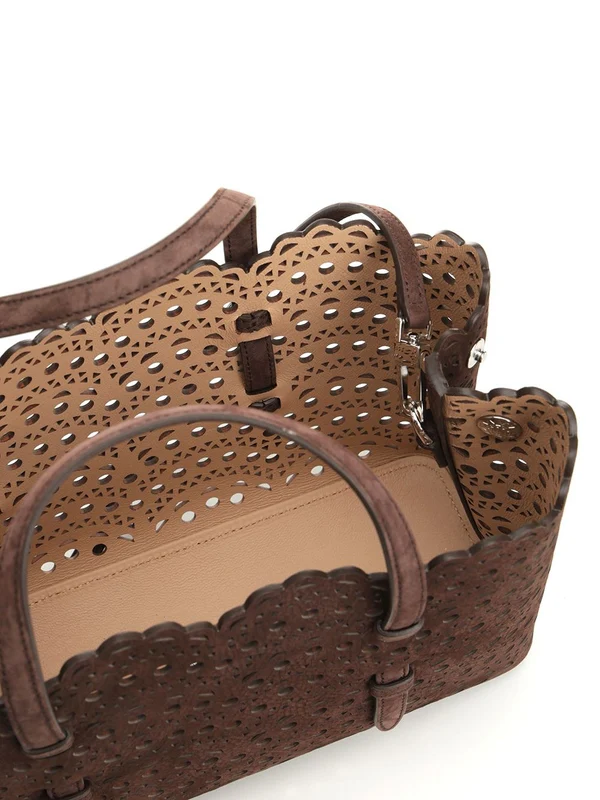 Alaia EW 25 Brown Tote Bags - Image 4