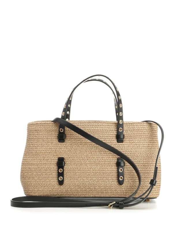 Alaia EW 25 Beige Tote Bags - Image 3