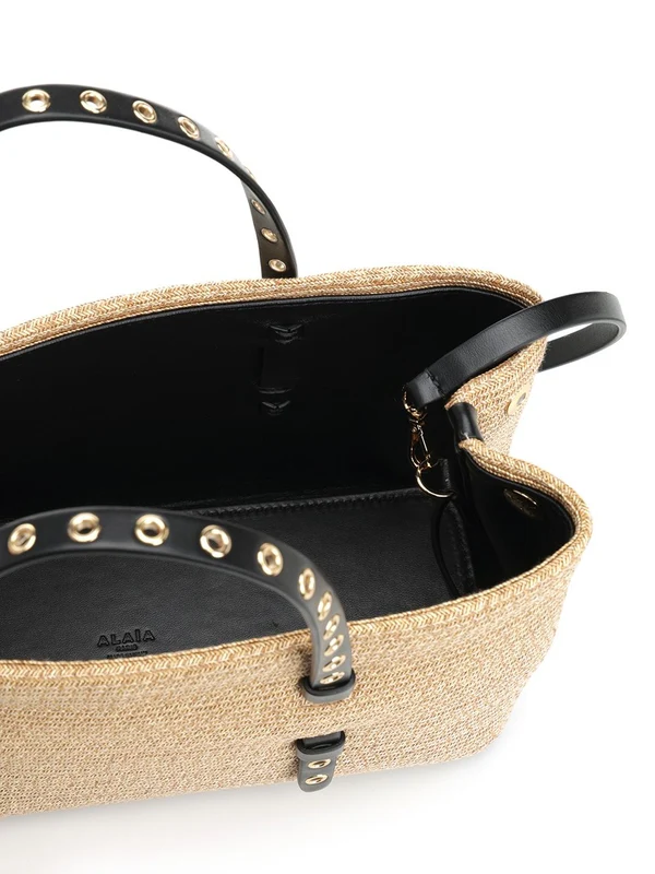 Alaia EW 25 Beige Tote Bags - Image 4