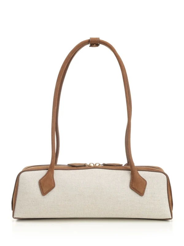 Alaia Le Teckel Beige Brown Tote Bag - Image 3