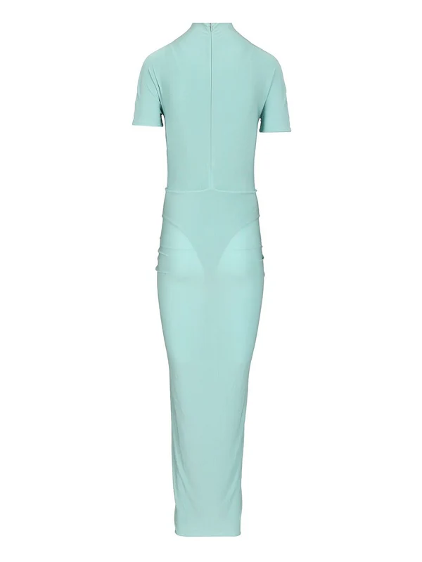 Alaia Blue Midi Dress - Image 2