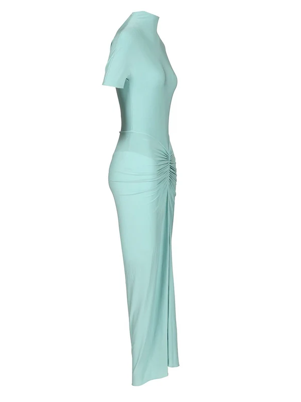 Alaia Blue Midi Dress - Image 3