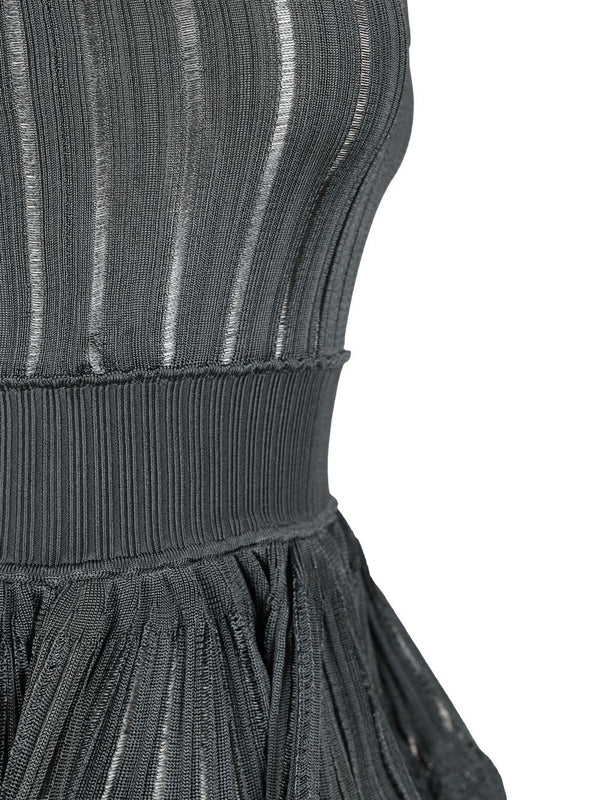 Alaia Blue Mini Dress - Image 4