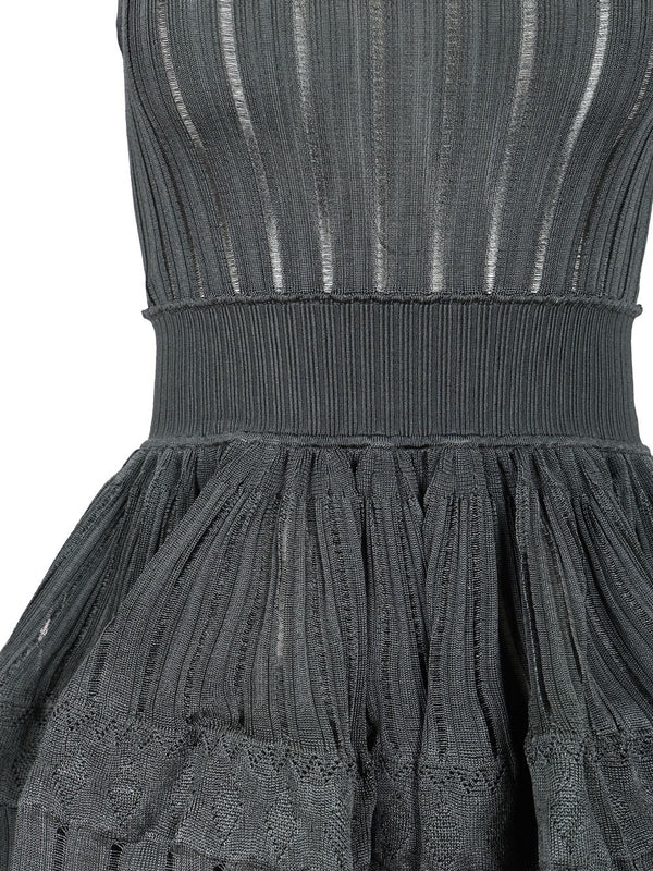 Alaia Blue Mini Dress - Image 5
