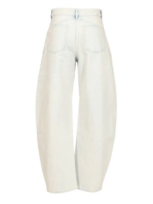 Alaia Blue Denim Pants - Image 2