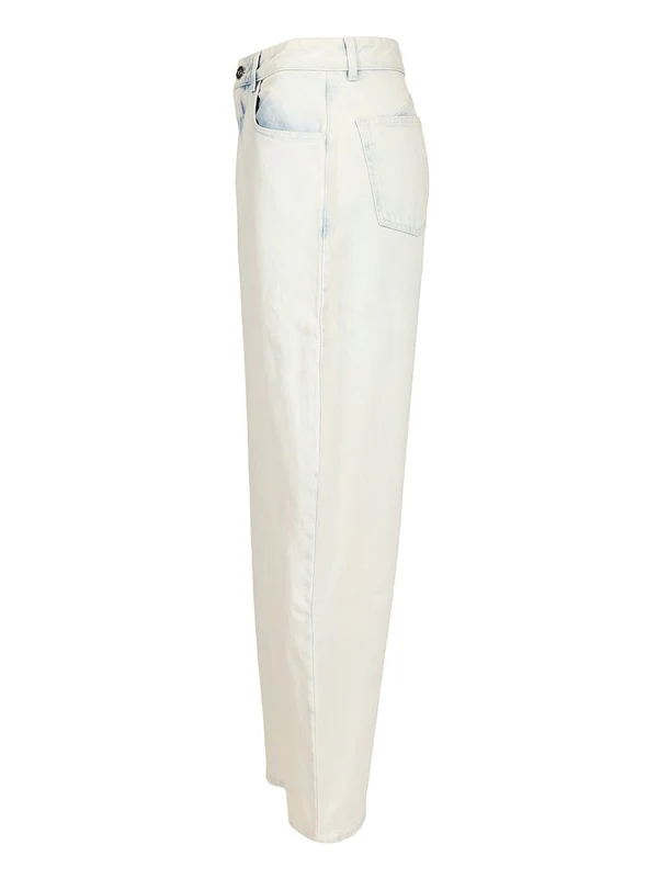 Alaia Blue Denim Pants - Image 3