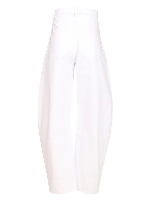 Alaia White Denim Pants - Image 2