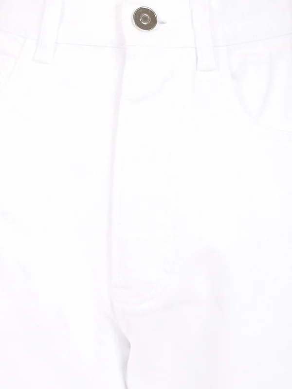 Alaia White Denim Pants - Image 4