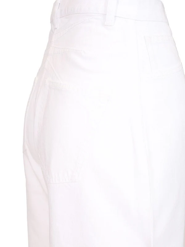 Alaia White Denim Pants - Image 5