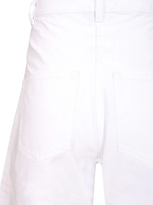 Alaia White Denim Pants - Image 6